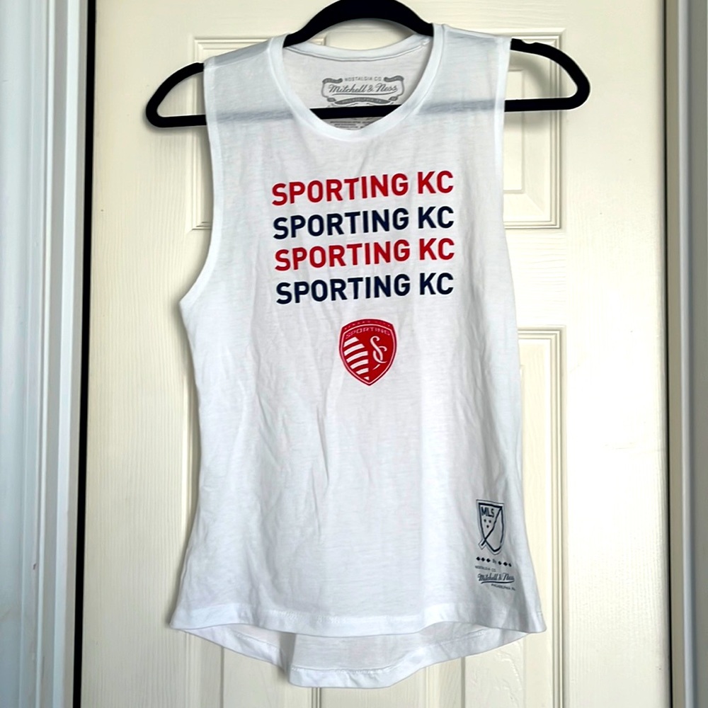 NWOT Sporting Kansas City Muscle Tank Small